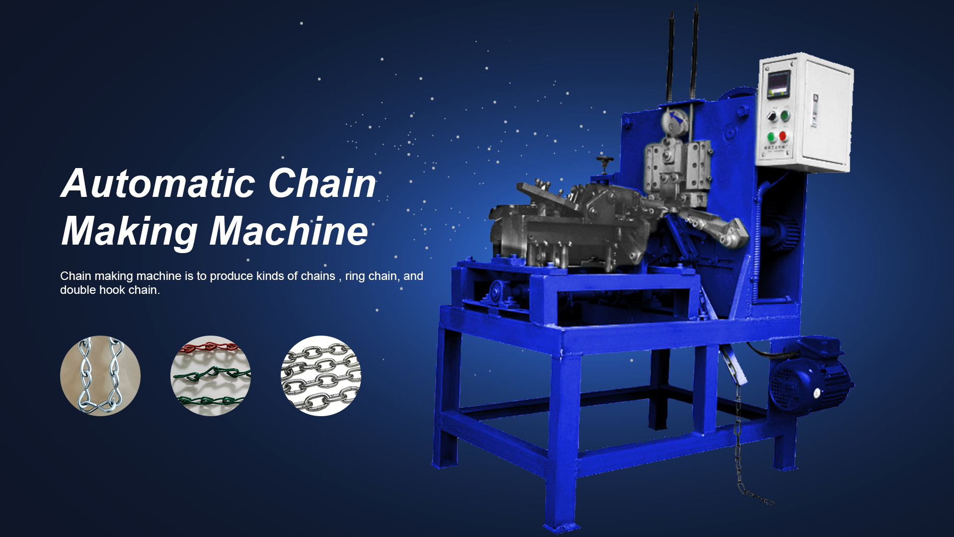 Automatický stroj na výrobu řetězu - Xinsheng Machine