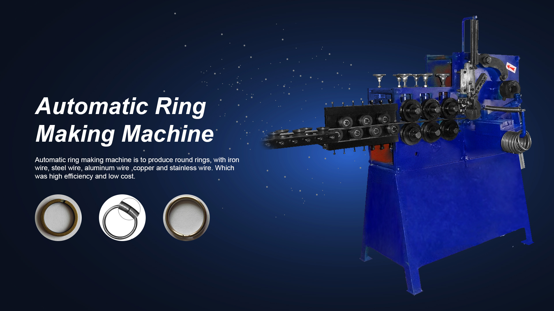 Automatický stroj na výrobu prstenů - Xinsheng Machine