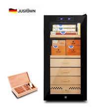 Best 202 hot sale accessories for backwoods cigars constant humidity control with spain cedar wooden cigar humidor cases Factory Price - JUSTOWN