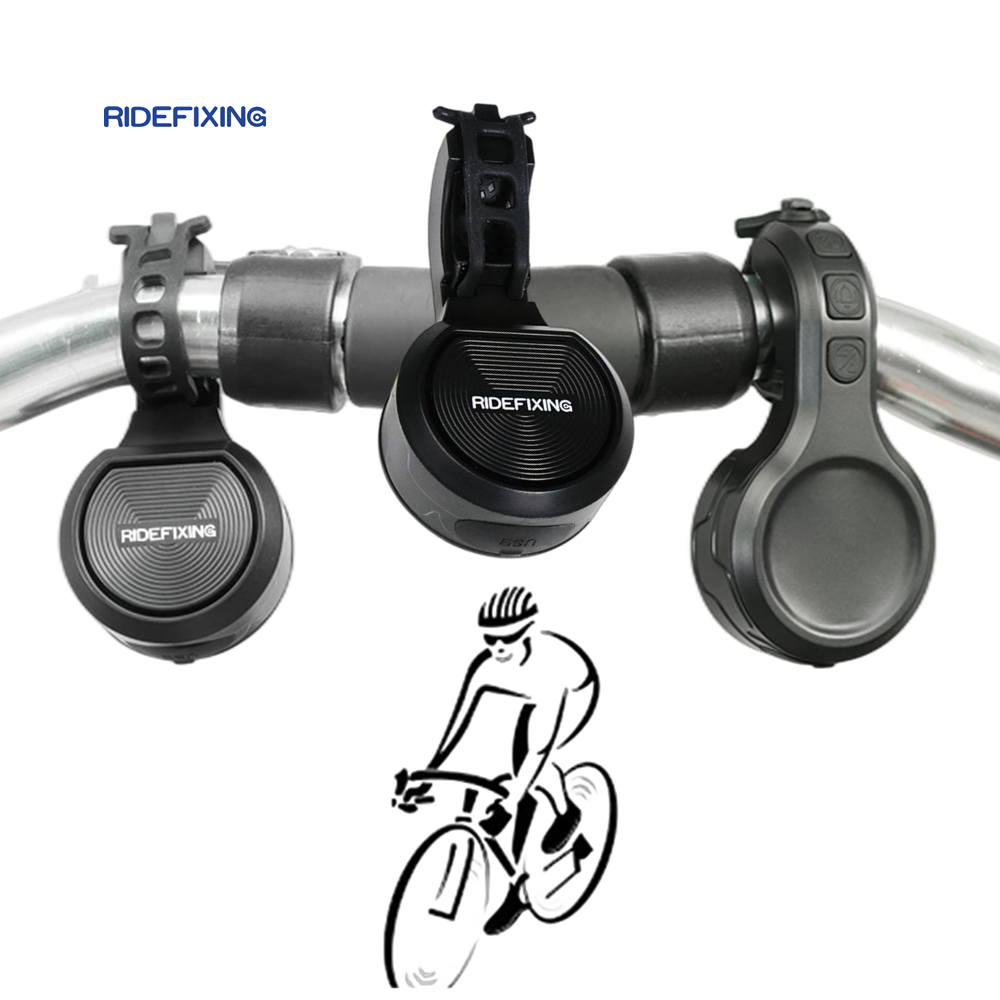 Avertisseur électrique Vélo – Klaxon Rechargeable Sonore – Fixation Guidon – Neuf
