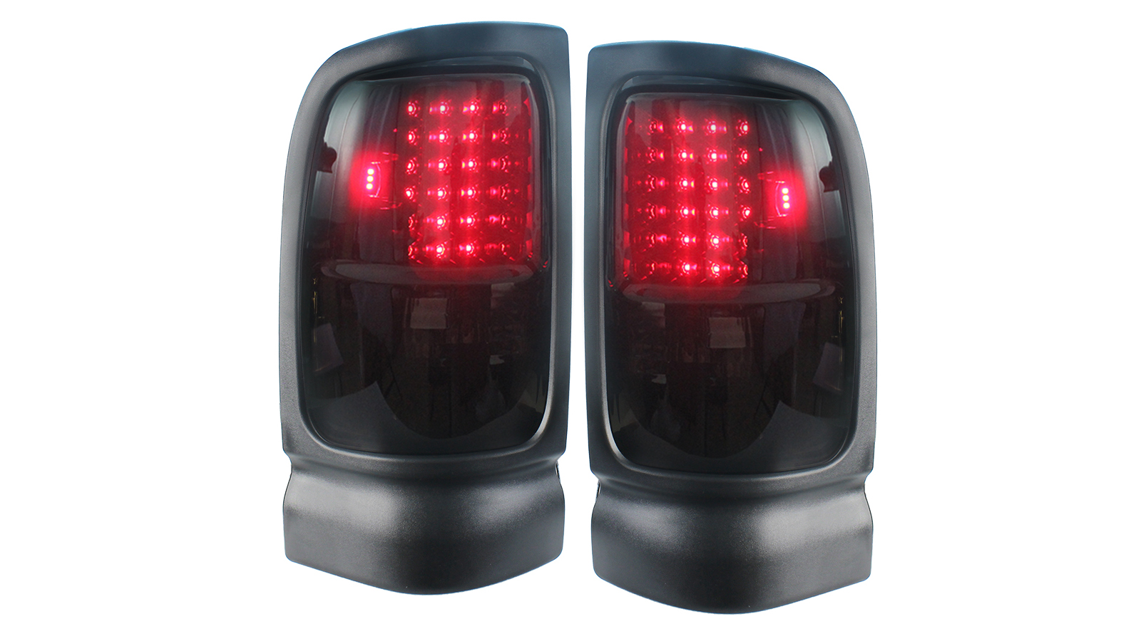 Smoke Tail Light Lamp for 1994-2001 Dodge Ram 1500 1994-2002 Dodge Ram 2500 3500