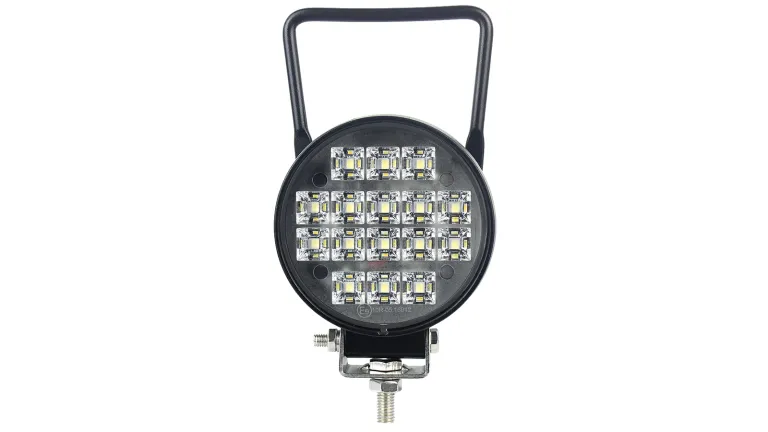 Kit 2 Phares De Travail LED 4,3 Pouces 30W - Faisceau Large 3000K Ambre, étanche IP67 - Pour 4x4, Camion, Tracteur