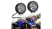Aukma Headlights Assembly For YAMAHA 1987-2006 Banshee Lens bulbs grills Warrior 350