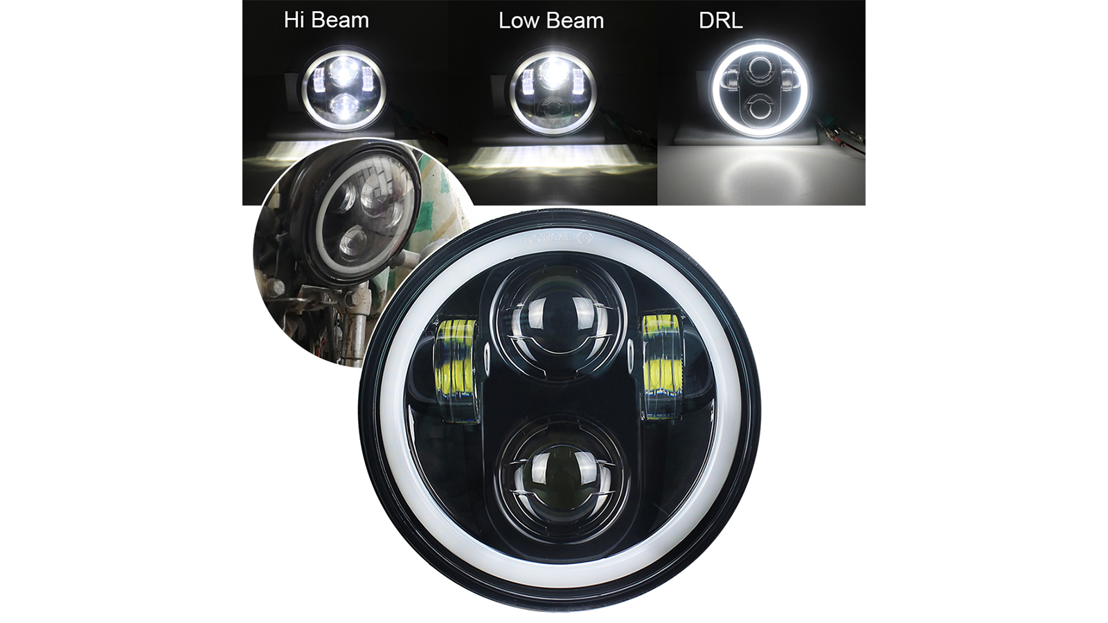 5.75インチLEDヘッドライトメーカーとサプライヤー | wukmaled