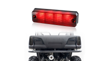 Tail Light Assembly Fit For Honda Pioneer 700 1000 Black Brake Stop Tail Light Rear Lamp