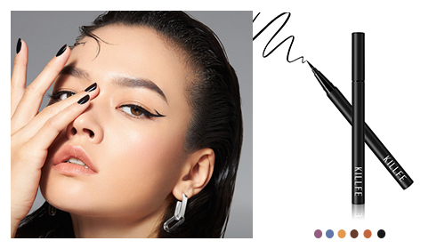 Banffee Good quality waterproof liquid eyeliner pen with spring and steel ball