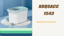 Platic Airtight Pet Food Storge Box Can Pet Food Container