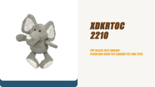 Top Seller 2022 Amazon Plush Dog Chew Toy Squeaky Pet Dog Toys