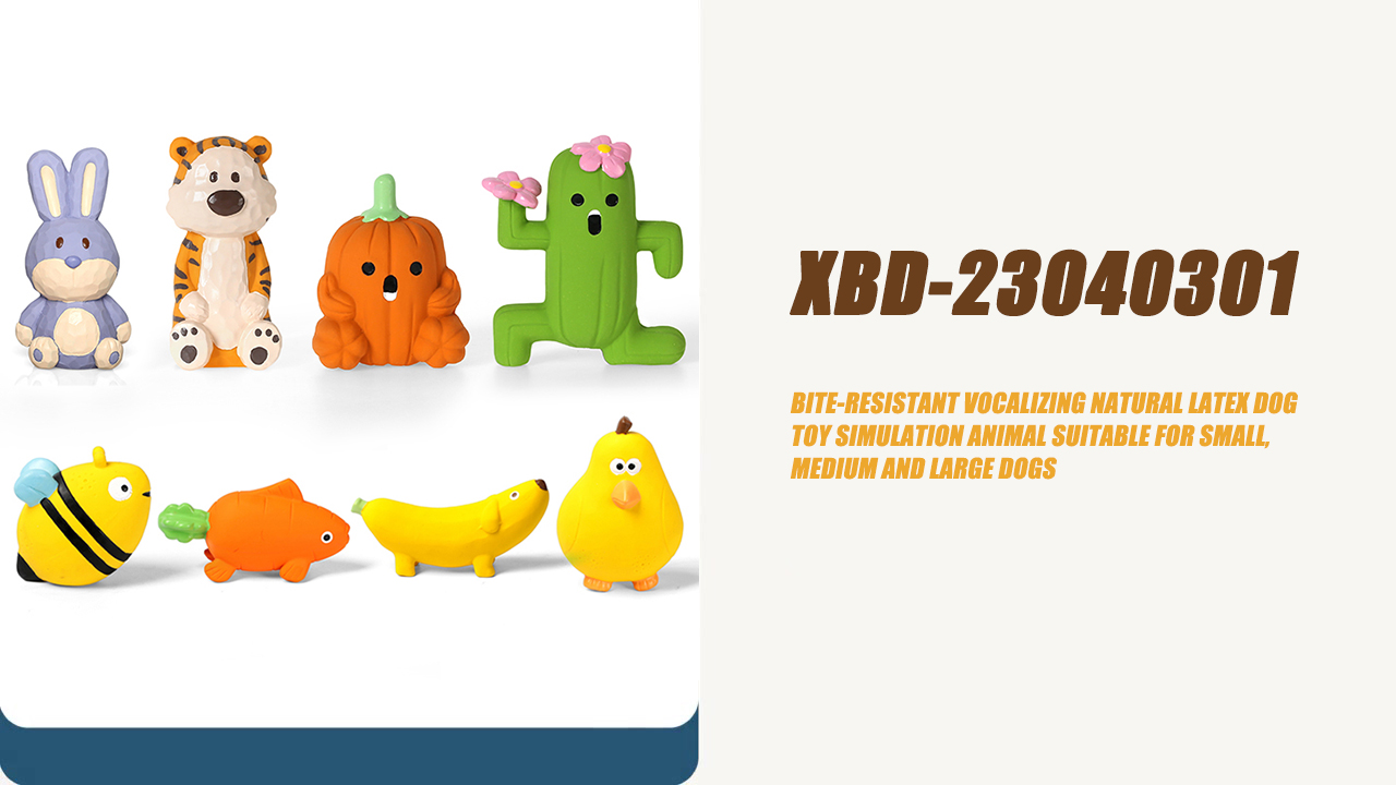 Bite-resistant vocalizing natural latex dog toy simulation animal suitable for small, medium and large dogs Products | Little Guy