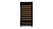 80 Bottles 1200mm High Free-Standing Wine Refrigerator Cabinet