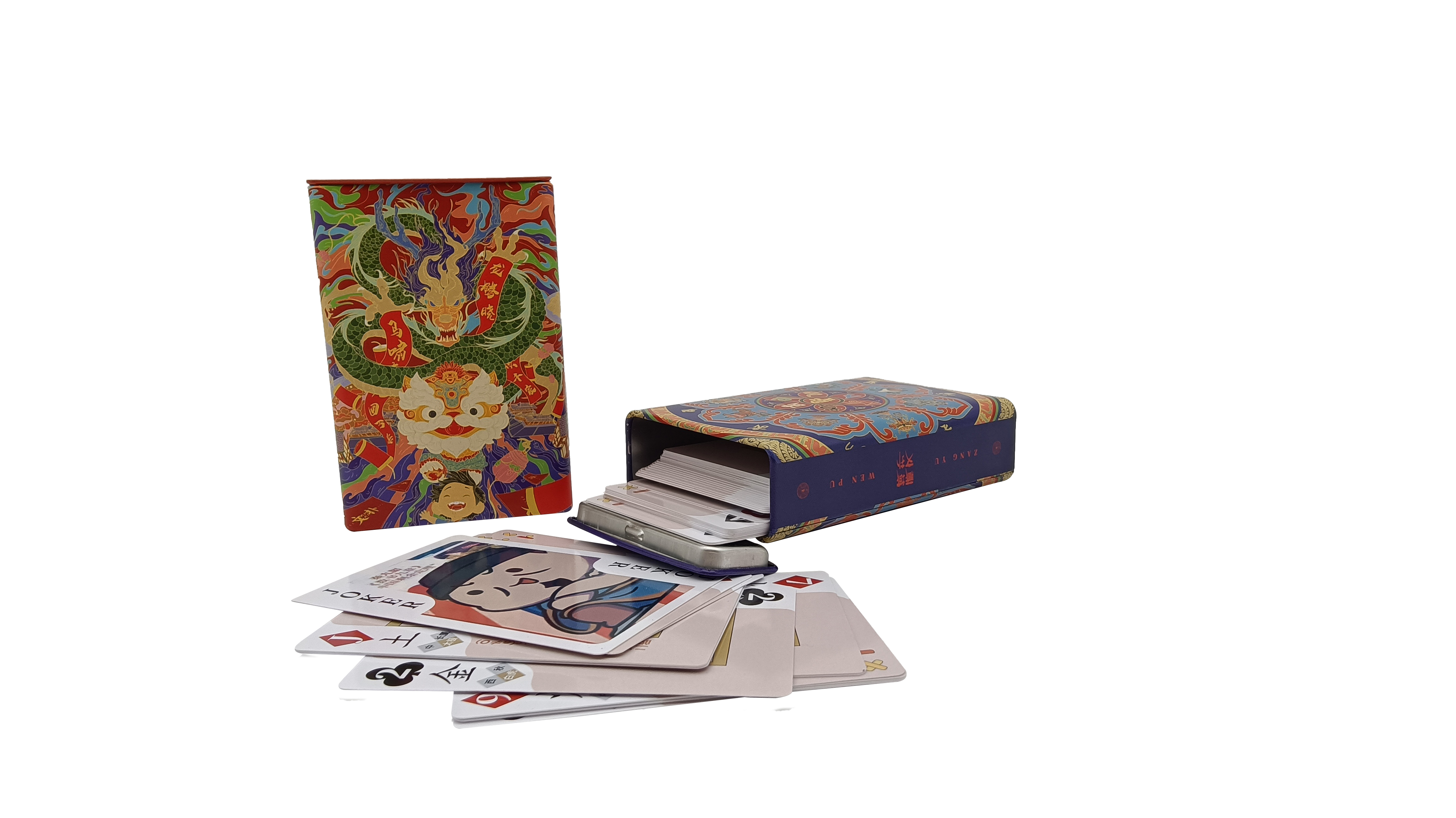 Container-Shaped Tin Box