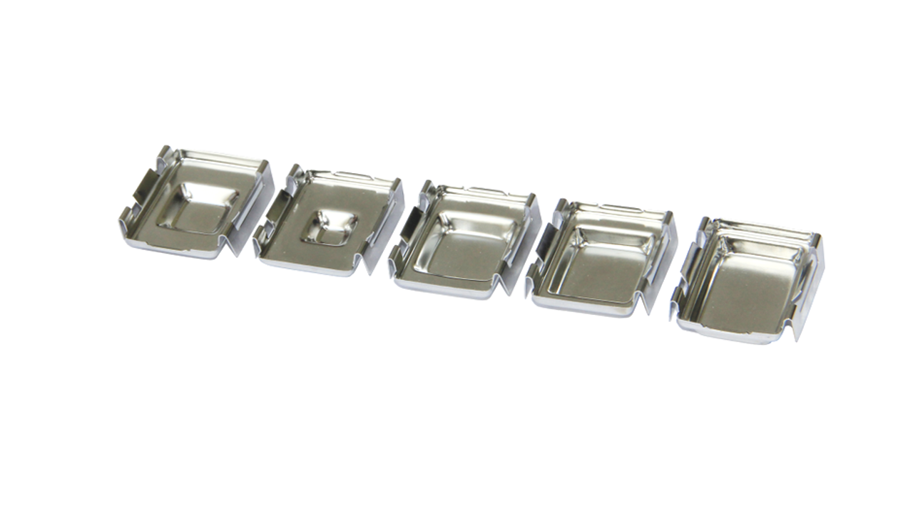 Stainless steel embedding cassette histology tissue base moulds