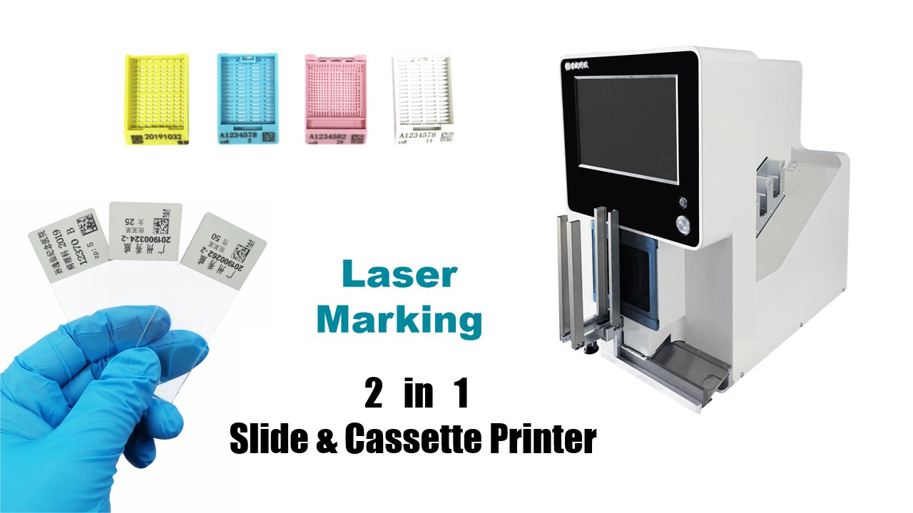 Slide and cassette printer 2 in 1 printer combo unit