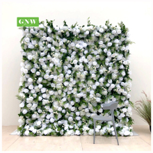 Product Available Artificial Feel Real Roll Up Gift Silk Floral Wholesale Wedding Reception Flower Wall Art