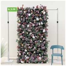 On-Demand Customization Decorative Gift Wedding Reception 3d Flower Wall Decor Artificial Panels