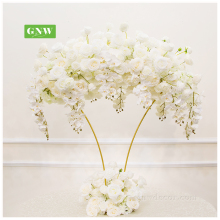 On Sale Wedding Romantic White Rose Flower Table Decoration Bouquet Ball For Centerpieces