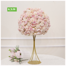 Wholesale Customized High Quality Wedding Rose Flower Desktop Artificial Flower Ball