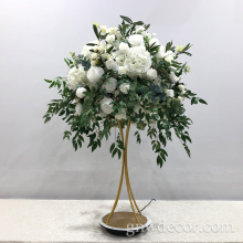 GNW B7-7 2022 New Products Green White Cherry Blossoms Desktop Decoration Flower Balls For Centerpieces Vase