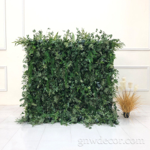 GNW W8-8 2022 Feel Real Factory Direct Sales Plant Snacks Bar Flower Wall Garden Wedding Backdrop