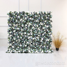 GNW W11-10 Supplies Wedding Decor Plant Flowers Decorative Rose Wall Panel for Wedding Events
