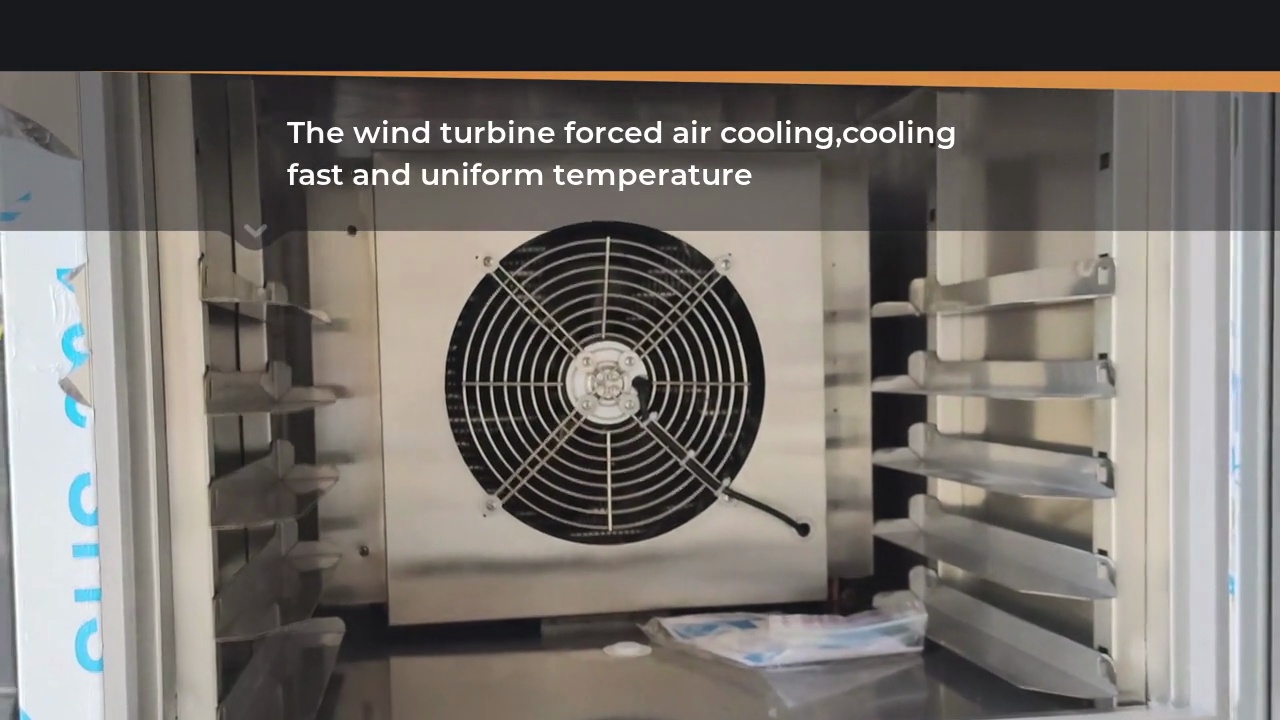 The wind turbine forced air cooling,cooling .fast and uniform temperature.