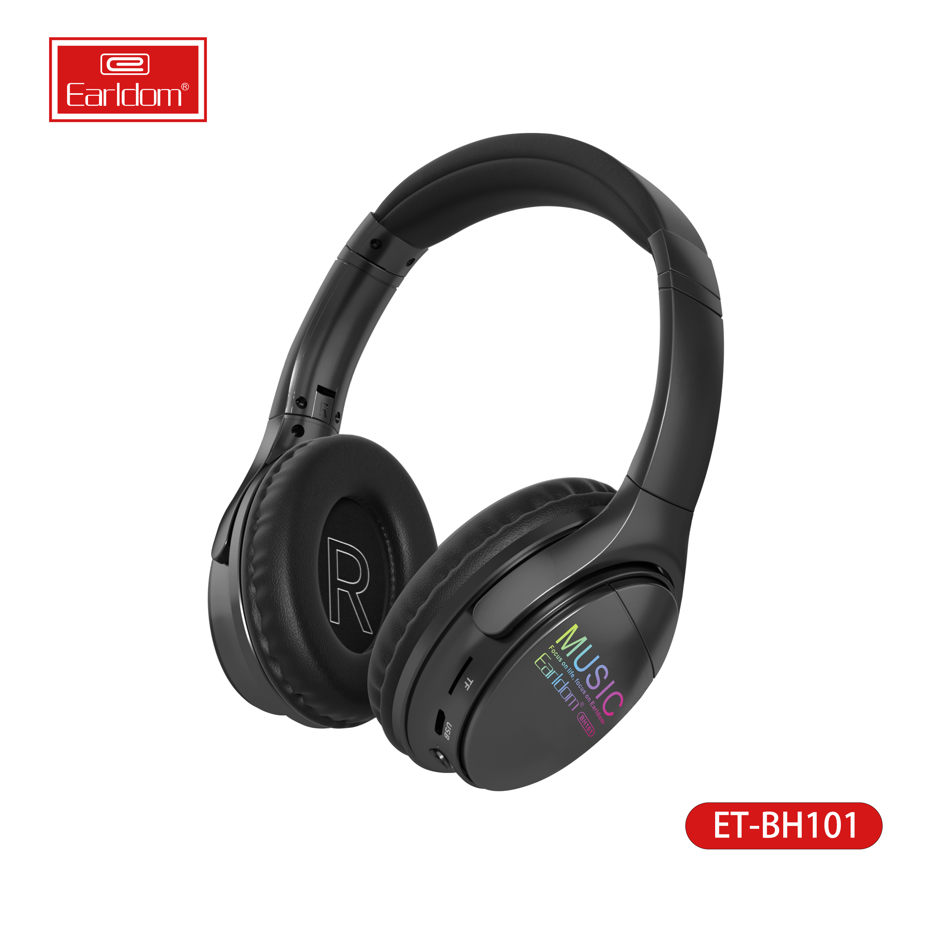 Earldom Wireless Active Noise Cancelling Headphones for Music Time Travel and Office Computer Headband Headphones