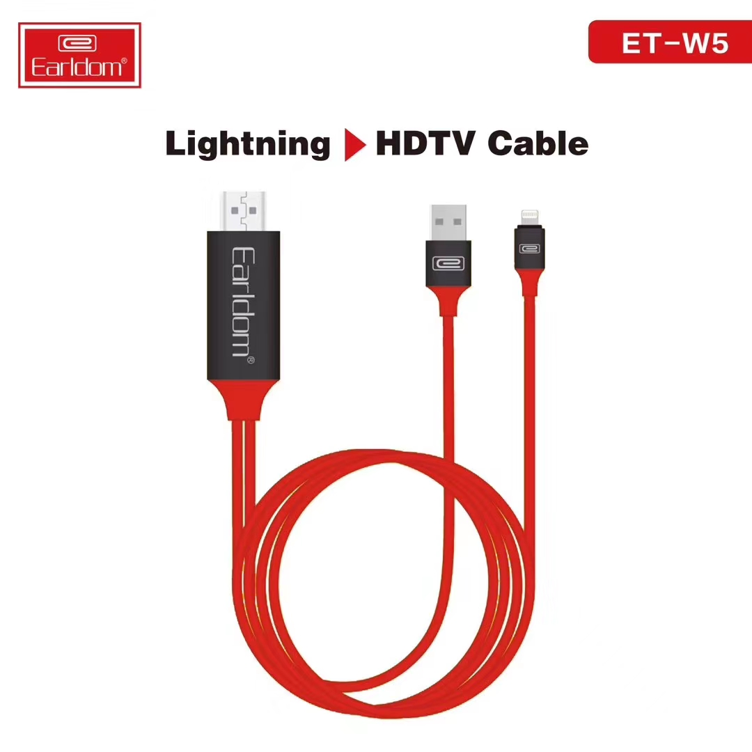 1080P high clearly display for lighting to HD-MI cable HD-MI 3 en 1 for iphone
