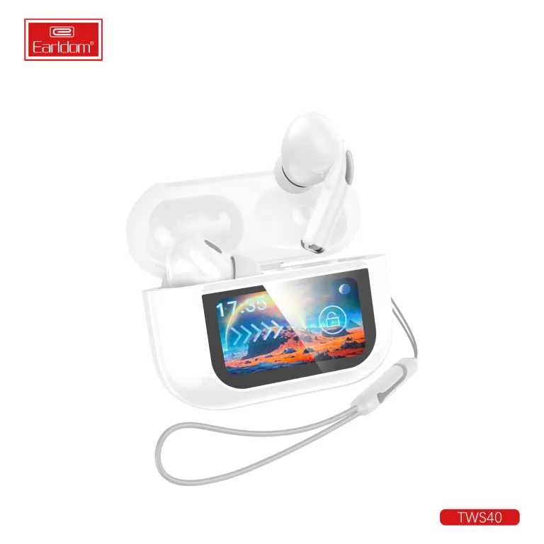 Écouteurs sans fil Bluetooth avec réduction de bruit, chargement rapide, écran tactile LCD intelligent - Chine Écouteur pour téléphone et écouteur sans fil prix