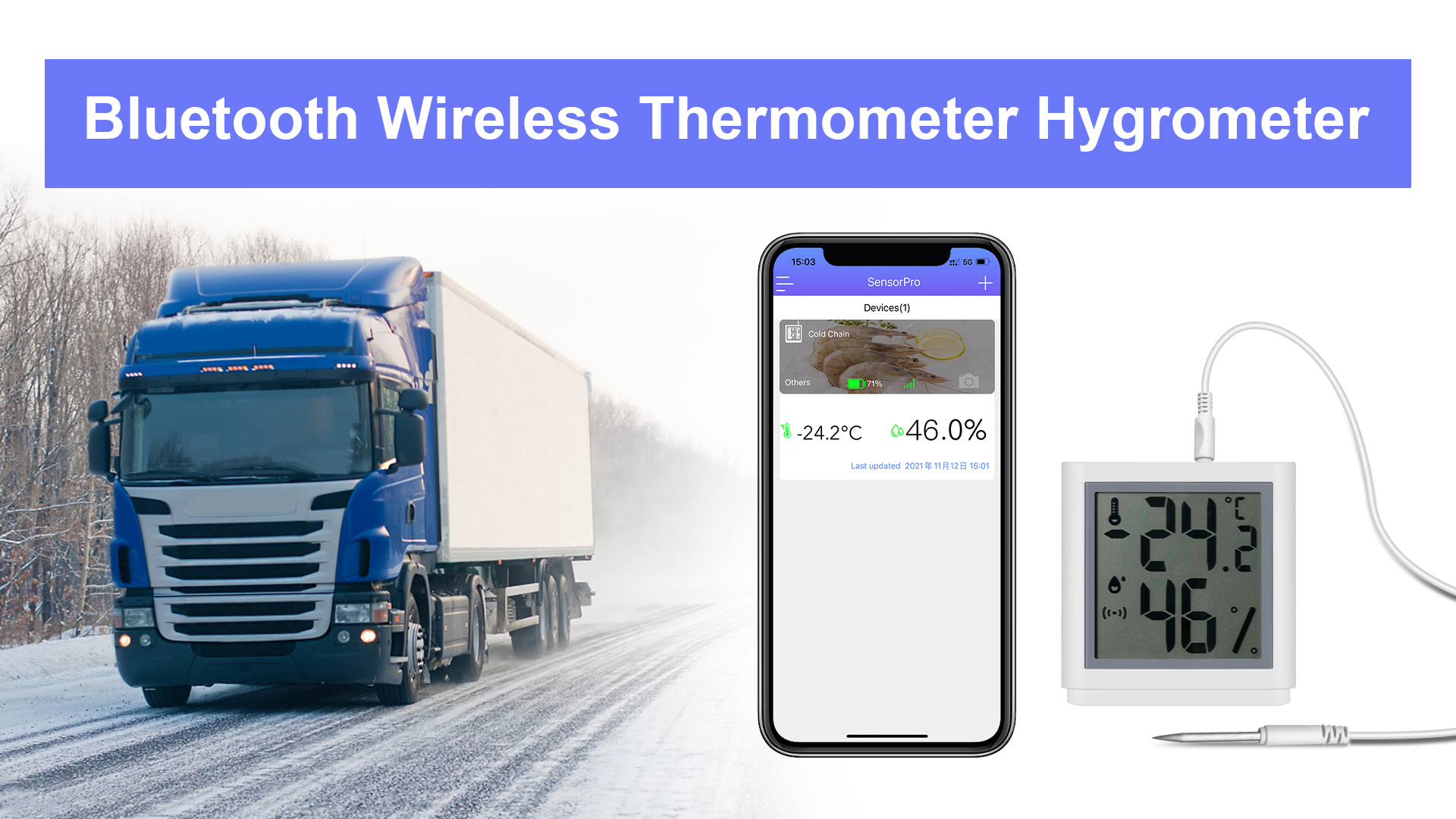 Sigmawit Mini Thermometer Hygrometer Thermohygrometer Data Logger App