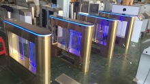 Automatic Optical Security Office Swing Turnstile Barrier Gate For Sale from Distributor