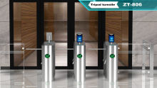Access Control Tripod Turnstile Gate with Counter / Tripod Turnstile Parts / Automatic Tripod Turnstile Gate