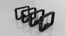 Entrance Automatic Security Small Swing Turnstile Barrier Gate Speed Gate Swing Barrier Turnstile with Access Control