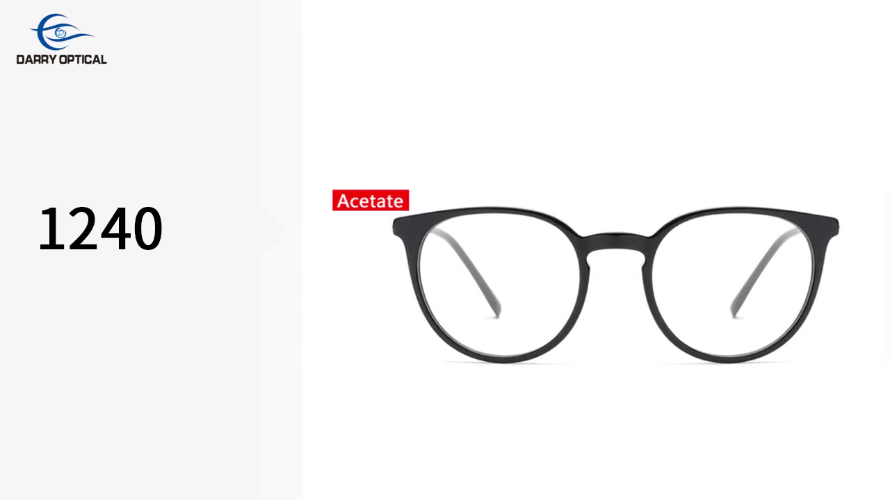 สุดยอดกรอบแว่นตา DR1240 Unisex Acetate eyeglasses | ดาร์รี่ออปติคัล