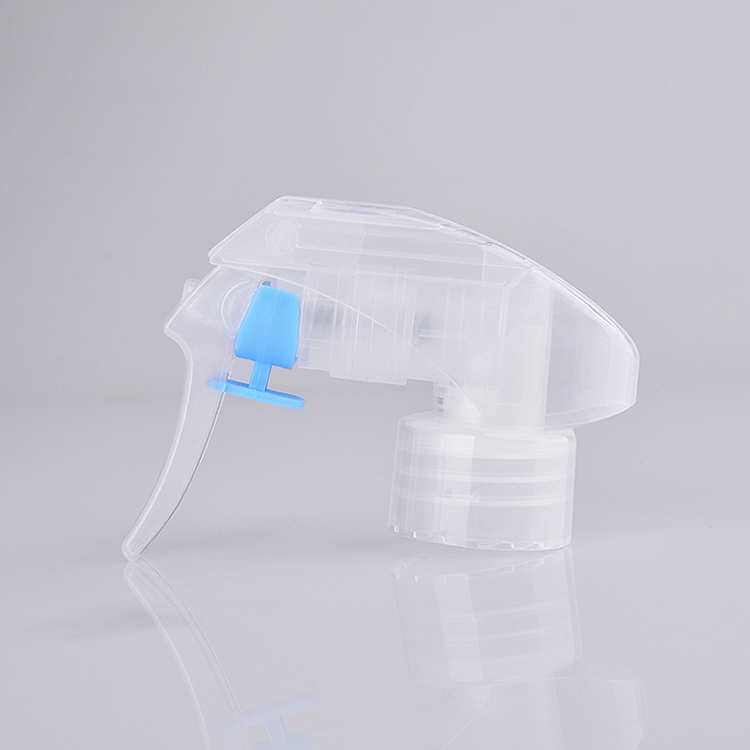 Classic design custom color 28/410 fine mist trigger sprayer with blue clip