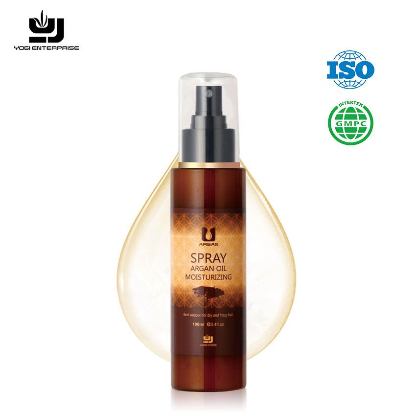 Yogi Care Argan Oil Refreshing And Shining Spray Professional Hair Care