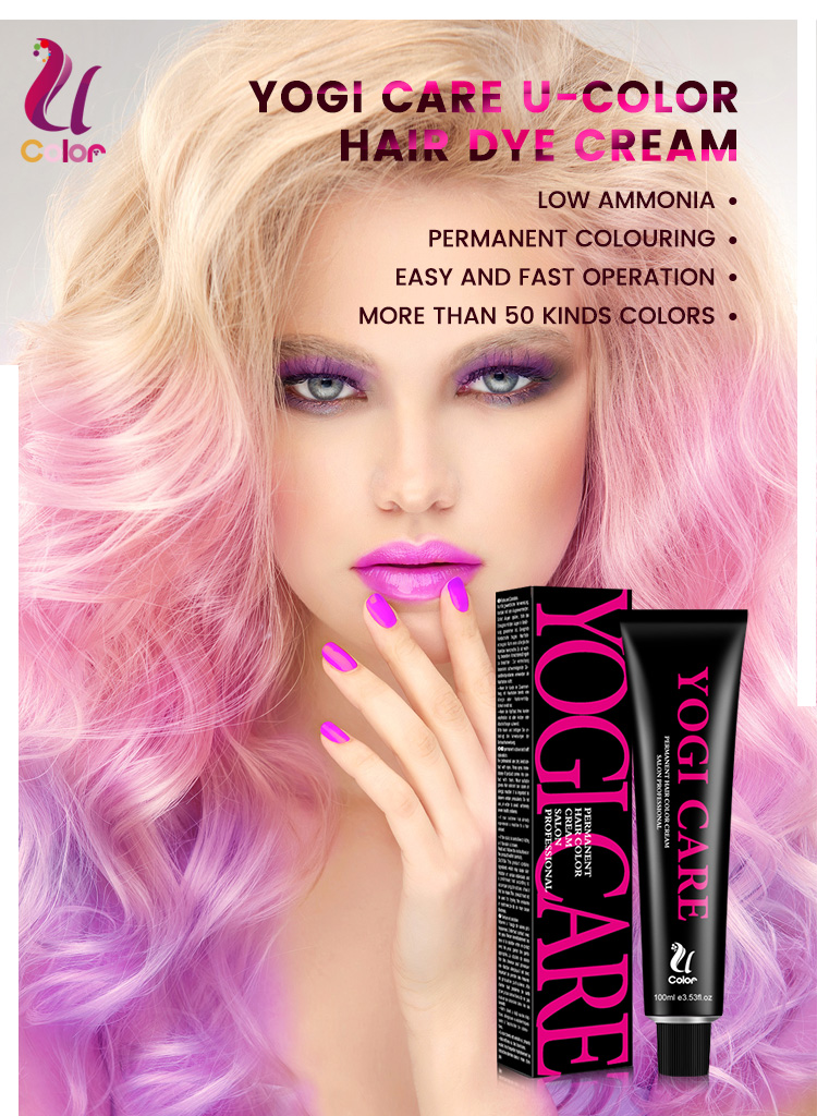 Wholesale Factory Price Professional Salon Color Hair Dye Changing Hair Color Cream