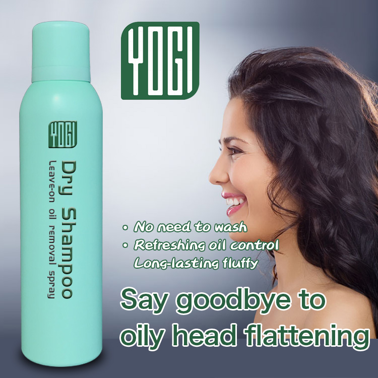 Yogi Cosmetics factory price natural aromatic dry shampoo manufacturer best organic dry shampoo spray