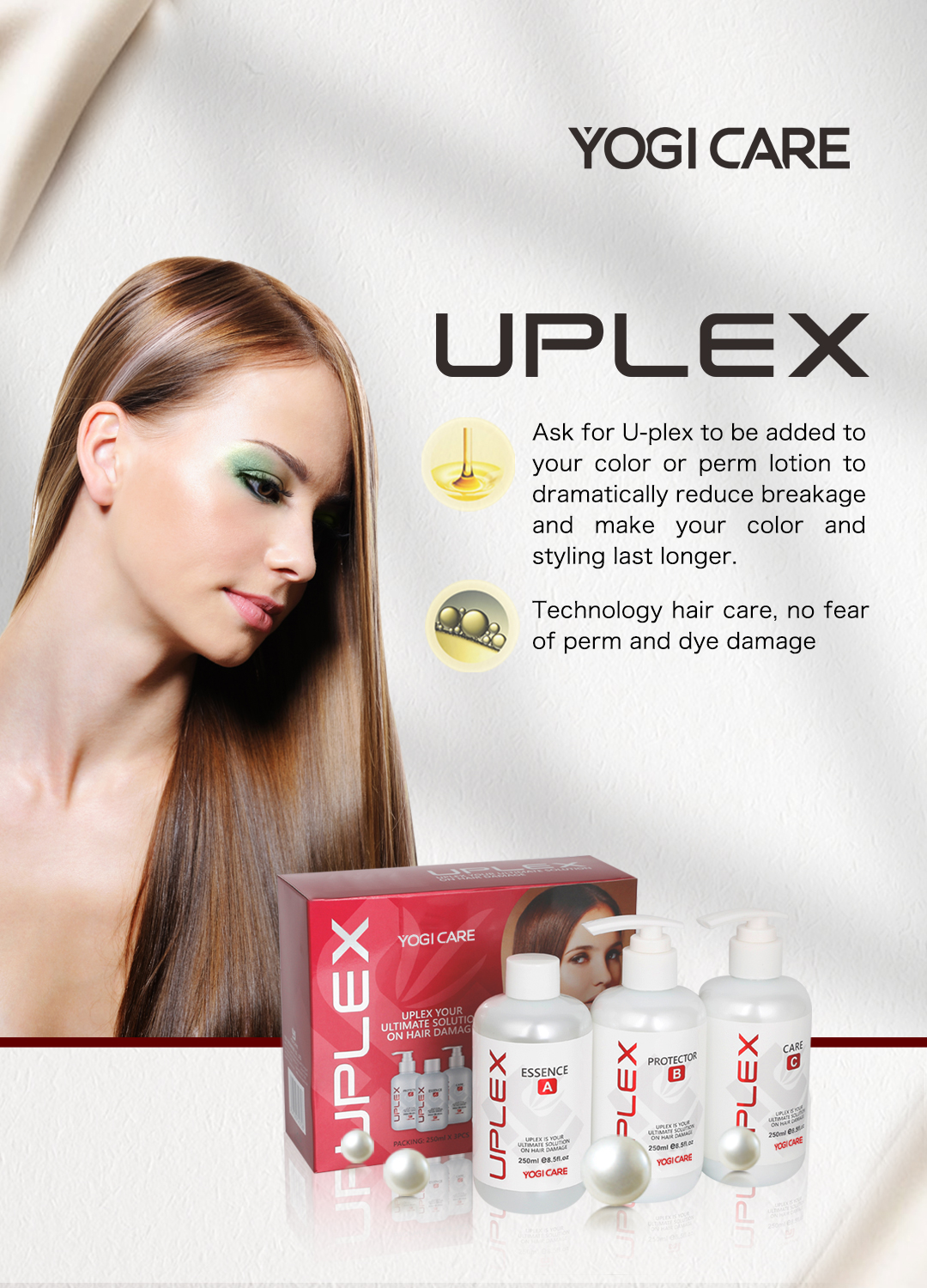How to use UPLEX to treat damaged hair?-YOGI Cosmetics | YOGI Cosmetics