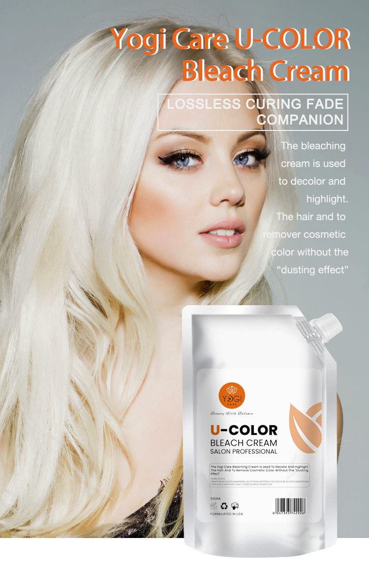 Professional Hair bleaching cream for hair dye decolor products lightening cream hair dye Cream