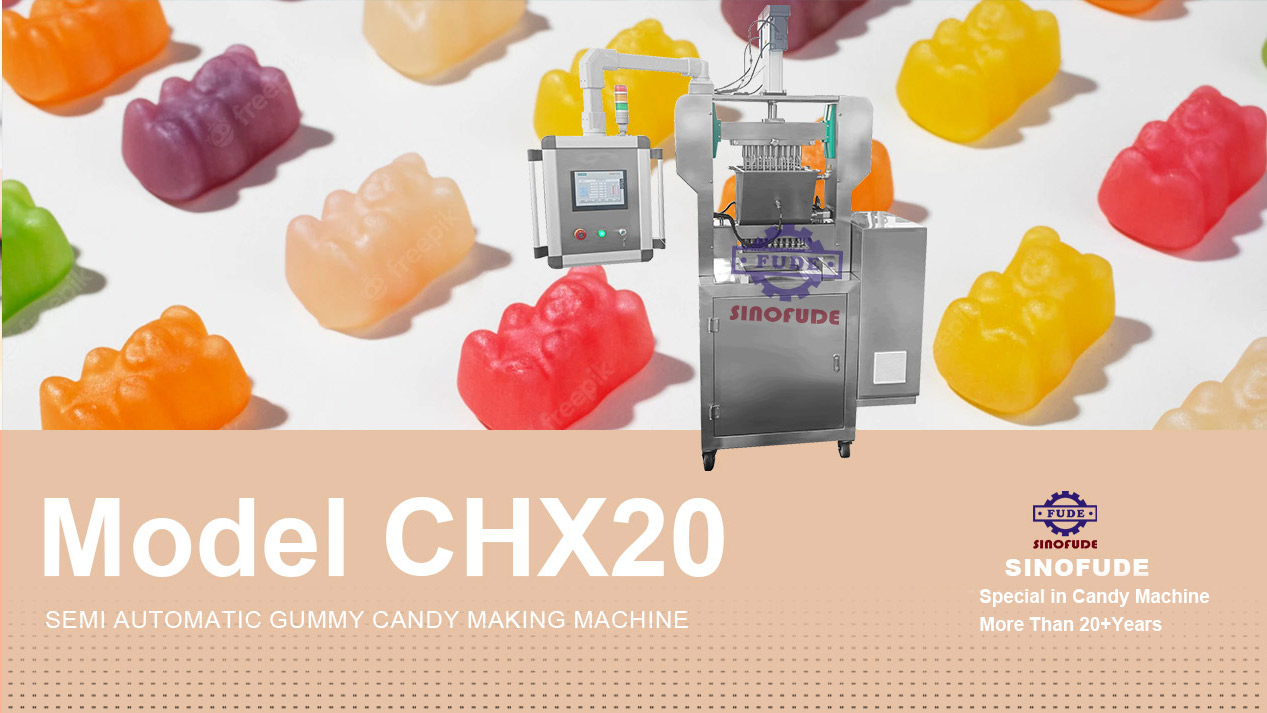 CHX20 Gummy Candy Making Machine | Sinofude