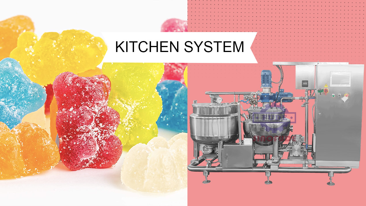 CLM300 Gummy making machine