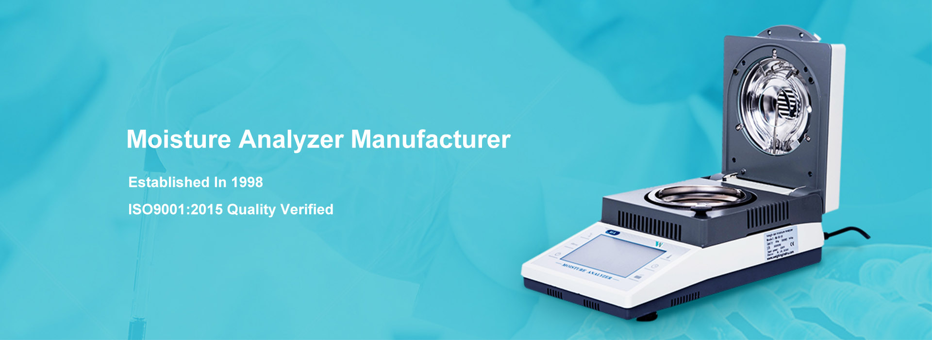 Professional Moisture Analyzer Manufacturer since 1998