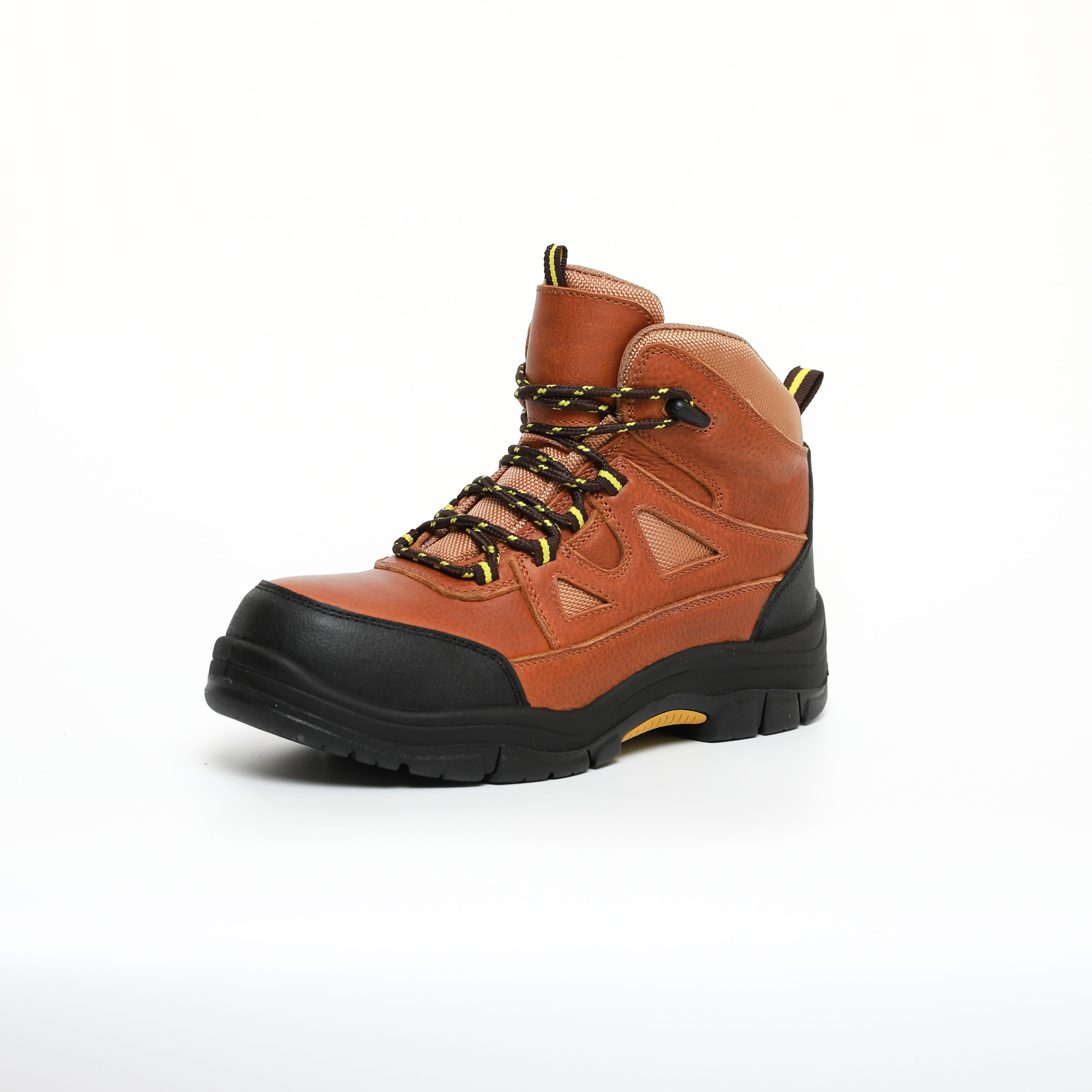 6-дюймовые коричневые кожаные непромокаемые походные ботинки Work Boot