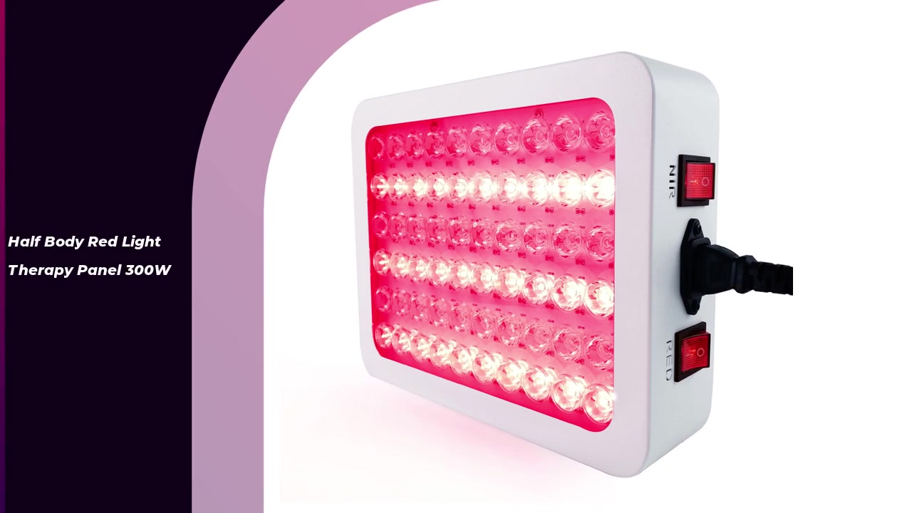 Half Body Red Light Therapy Panel 300W