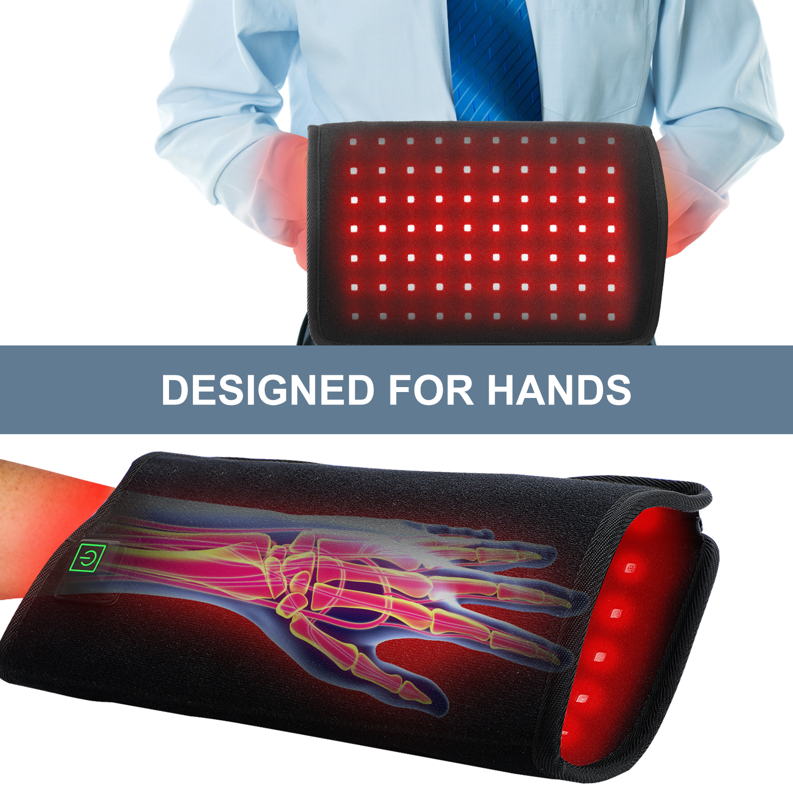 Best New Arrival Red Light Therapy Wrap Pad For Hands Fingers Company ...