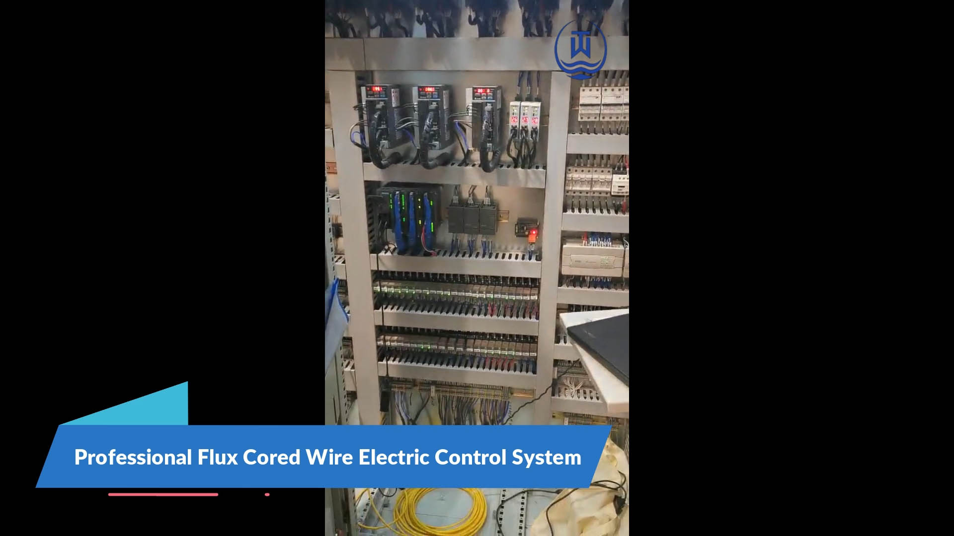 Sistema de controle elétrico de fio fluxado profissional - três águas
