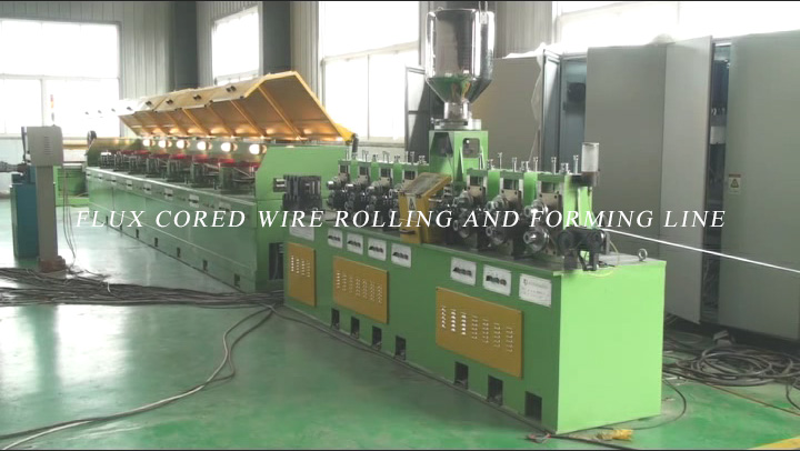 Best Flux Cored Wire Rolling And Forming Line Supplier | Wire Drawing Machine Factory - Three Water