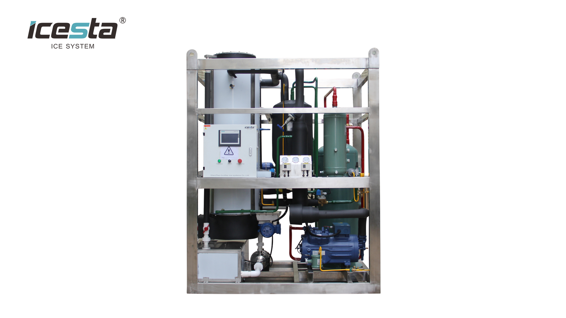 Ice tube machine Plant Industrial 1 5 10 30 tons Icesta sale factory