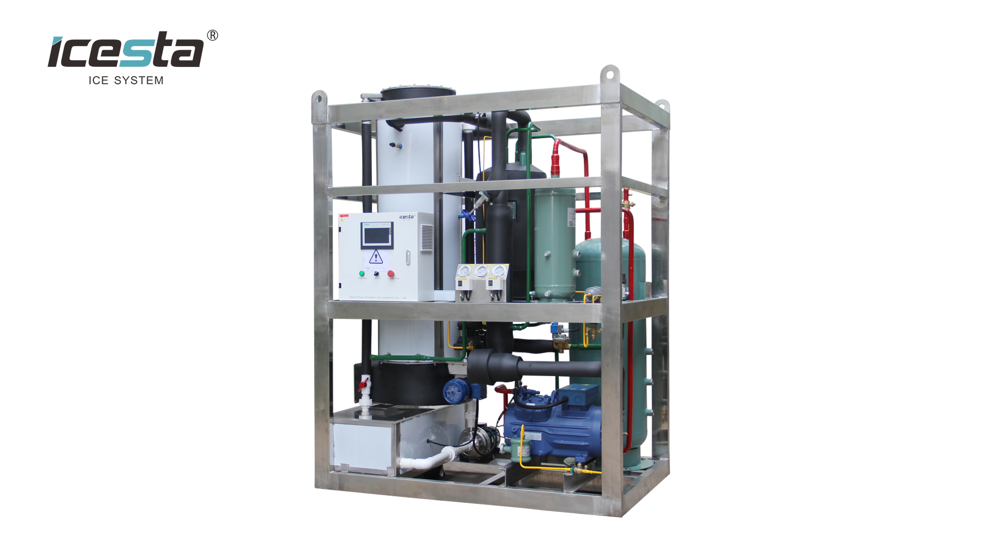 Quality Icesta Tube Ice making Machine 1 2 3 5 ton for drinking