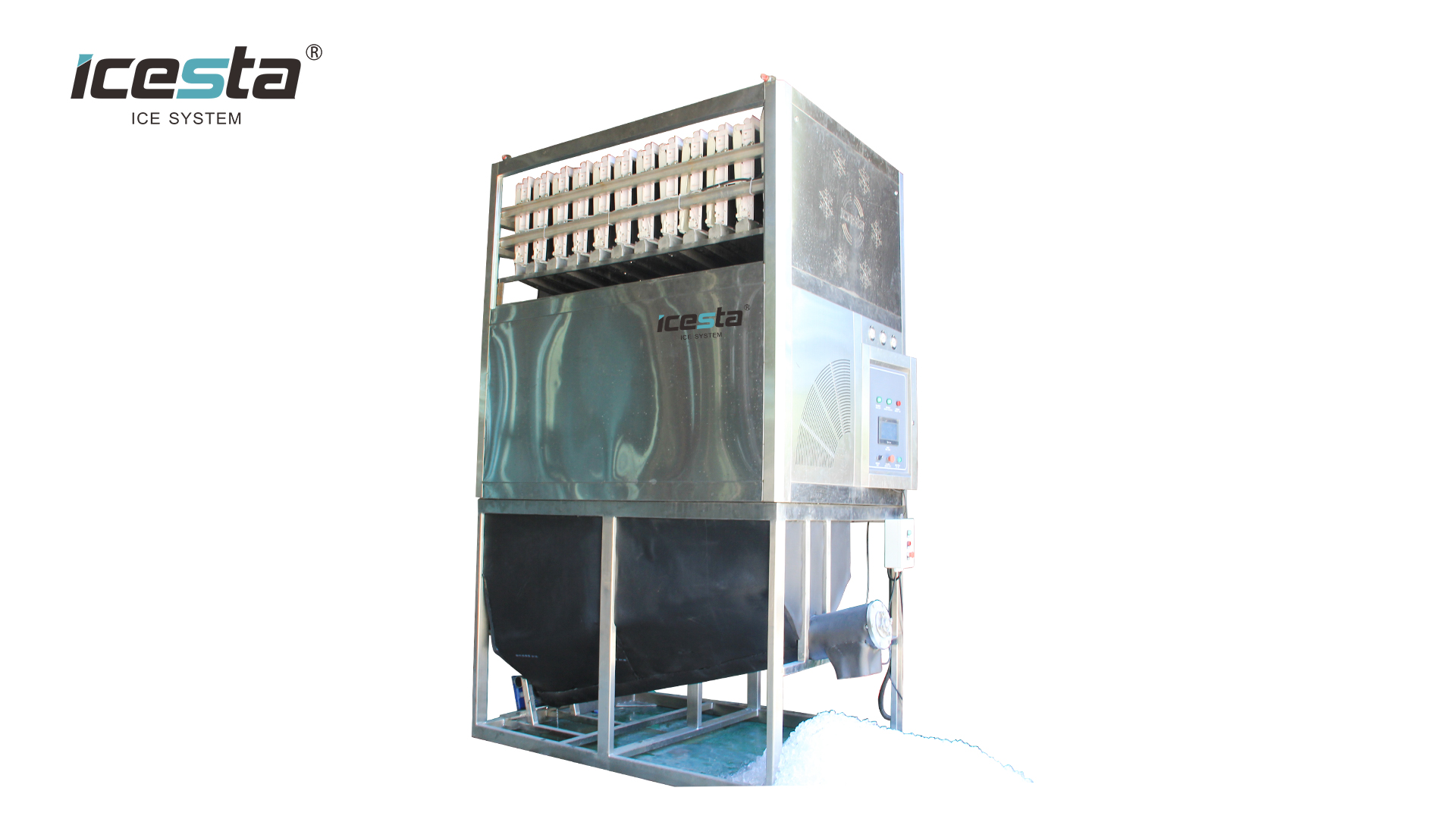 3 Tons Per Day Ice Cube Machine Price For Saudi Arabia Cube Ice Machine